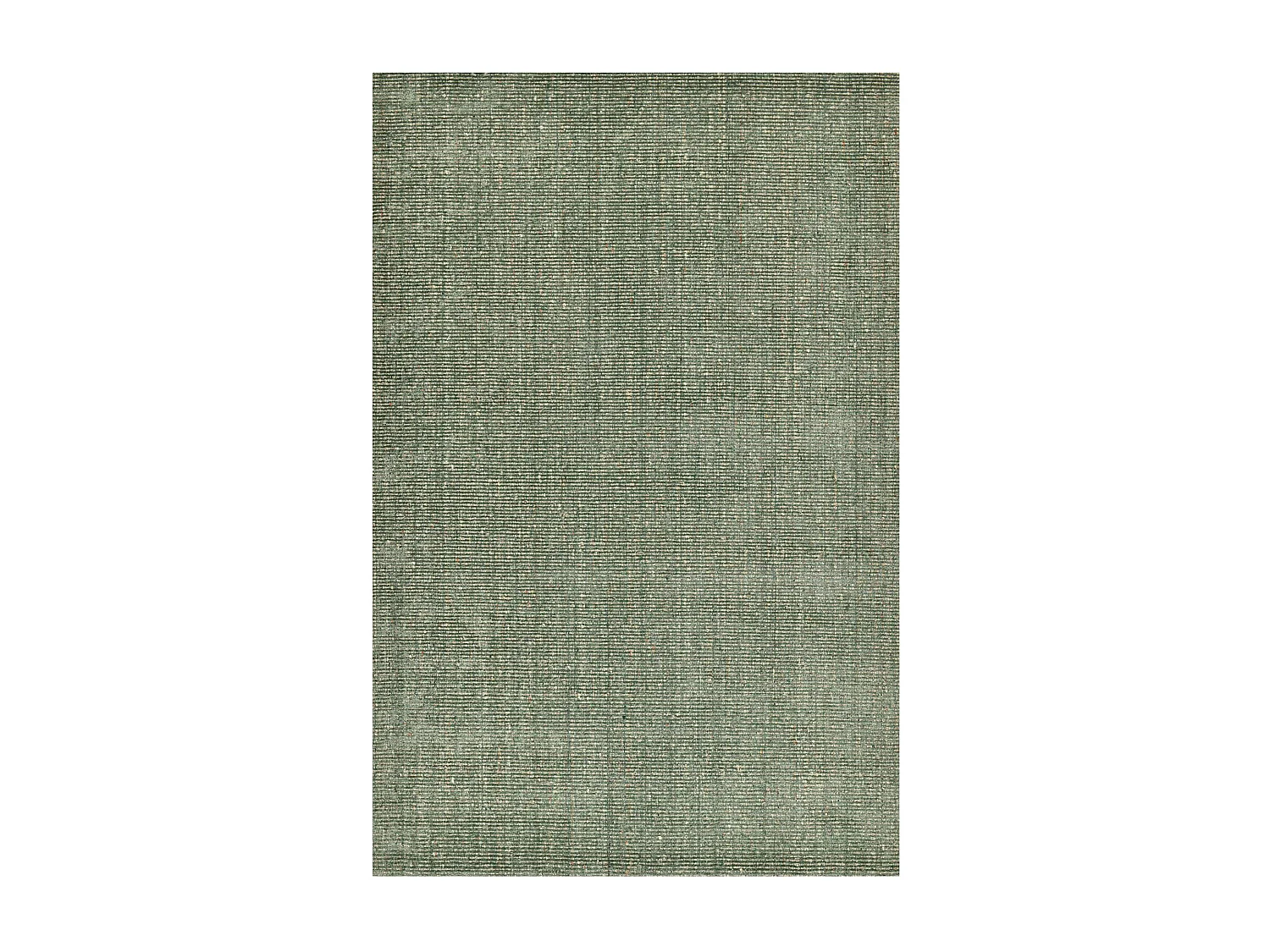 Tapis UNI rayé en viscose et laine 170x240 cm vert Venus