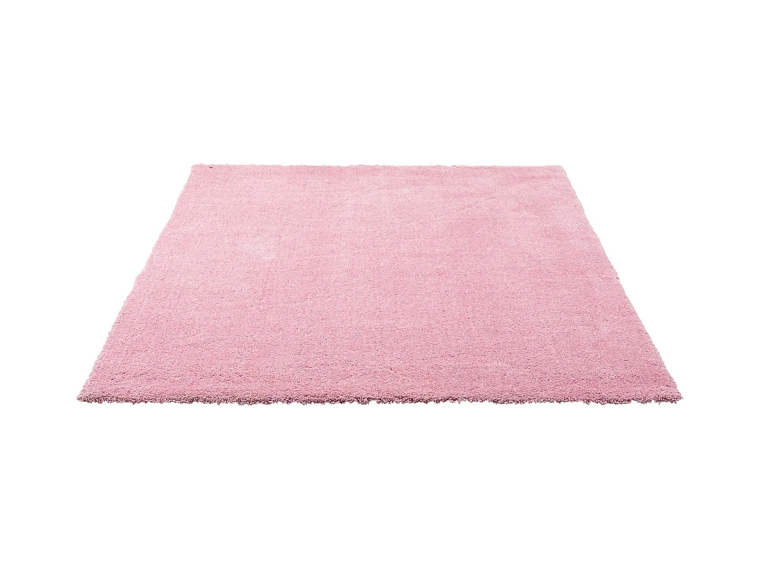Handgetufteter Shaggyteppich 65x135 cm Rose Cozy