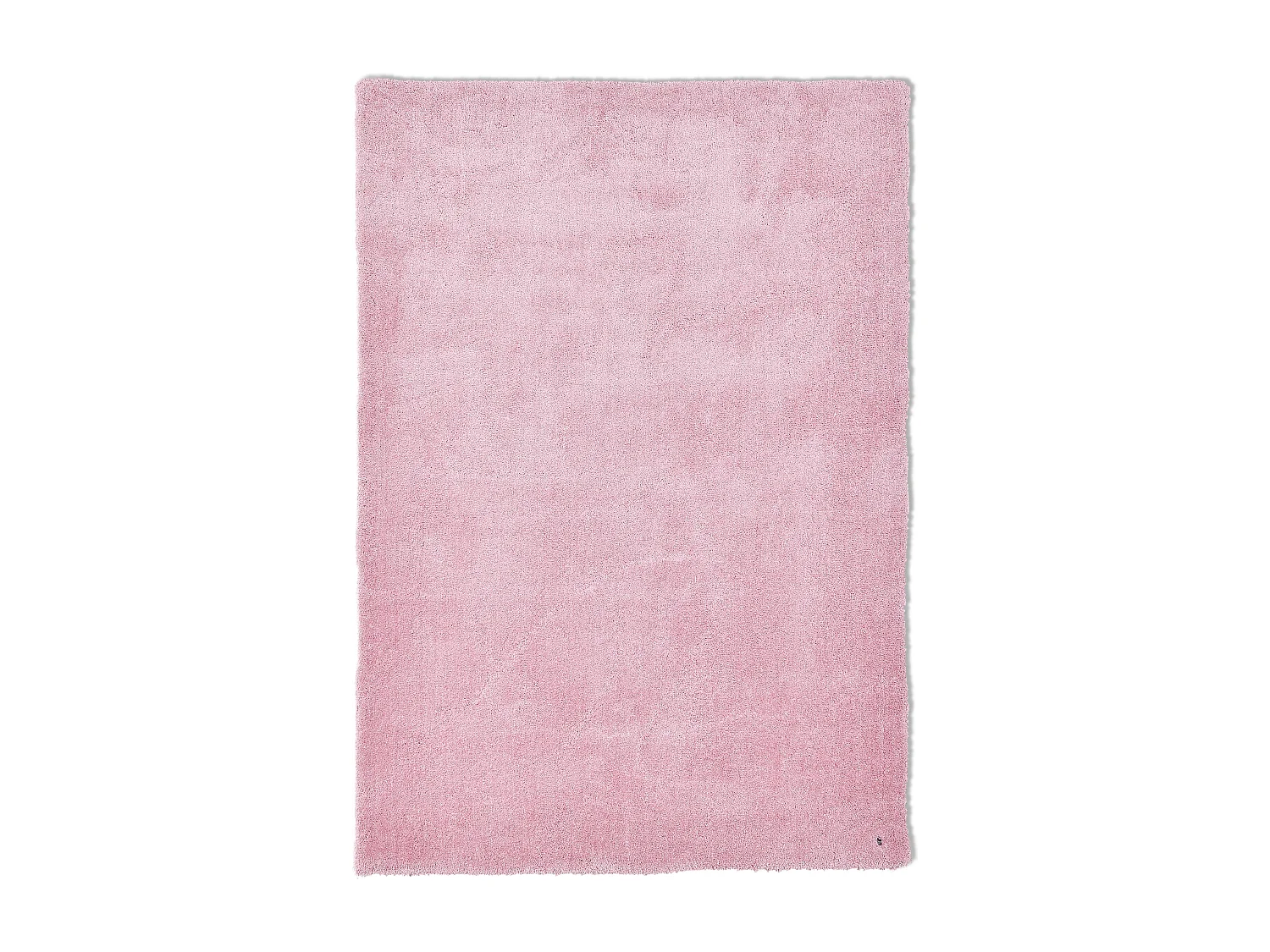 Tapis Shaggy tufté à la main 65x135 cm rose Cozy