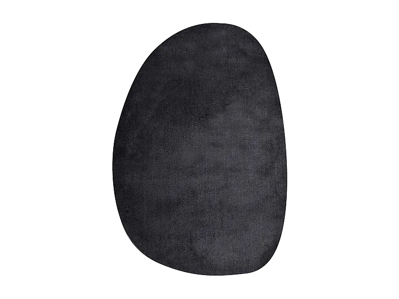 Tapis Shaggy tufté à la main 80x120 cm anthracite Cozy