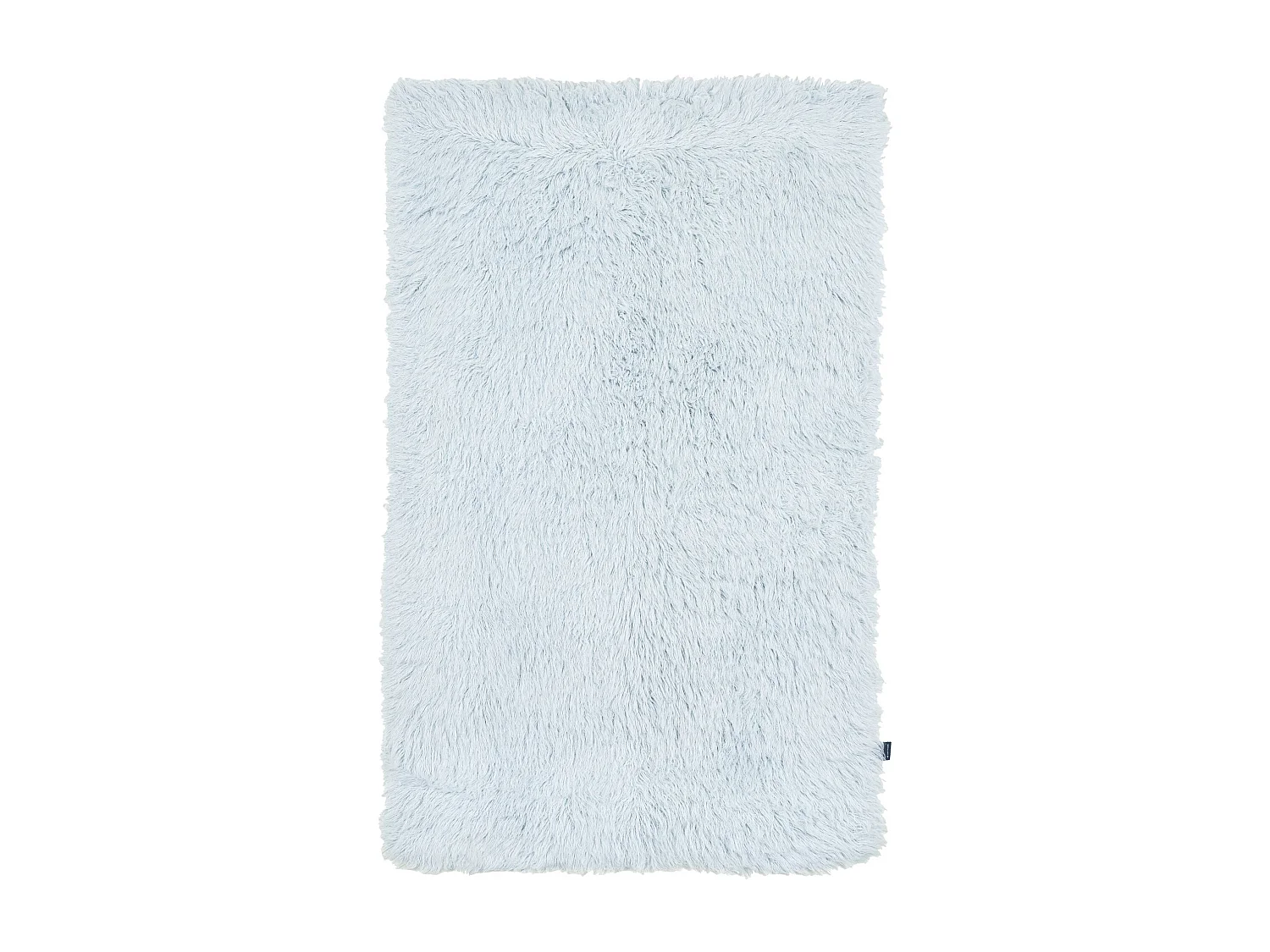 Tapis shaggy en laine naturelle tissé à la main  180x250 cm bleu clair Fluffy