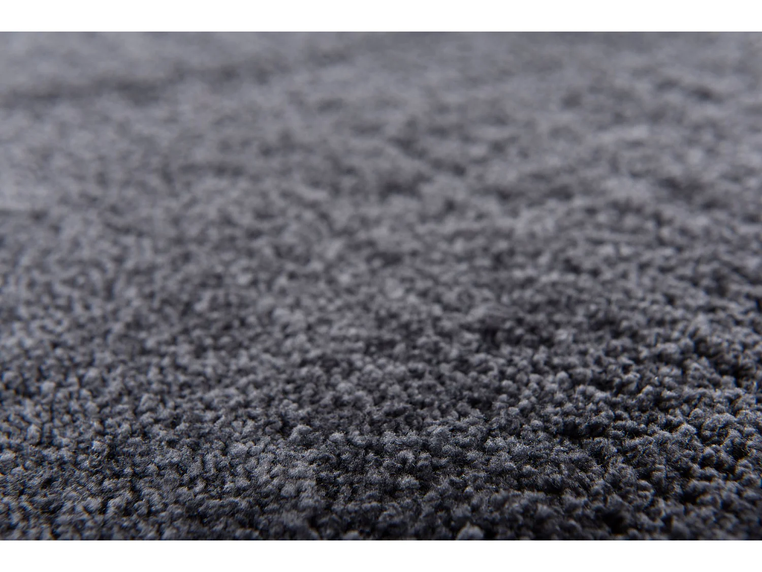 Tapis Shaggy tufté à la main 85x155 cm anthracite Cozy