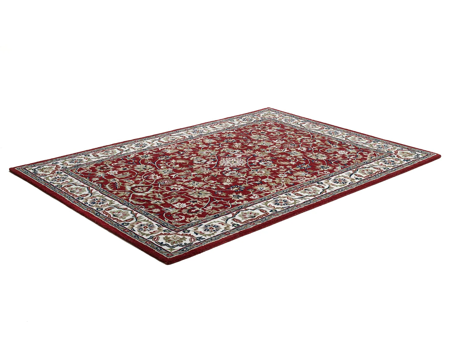 Tapis d'Orient tufté à la main en laine 250x350 cm rouge Royal Orient