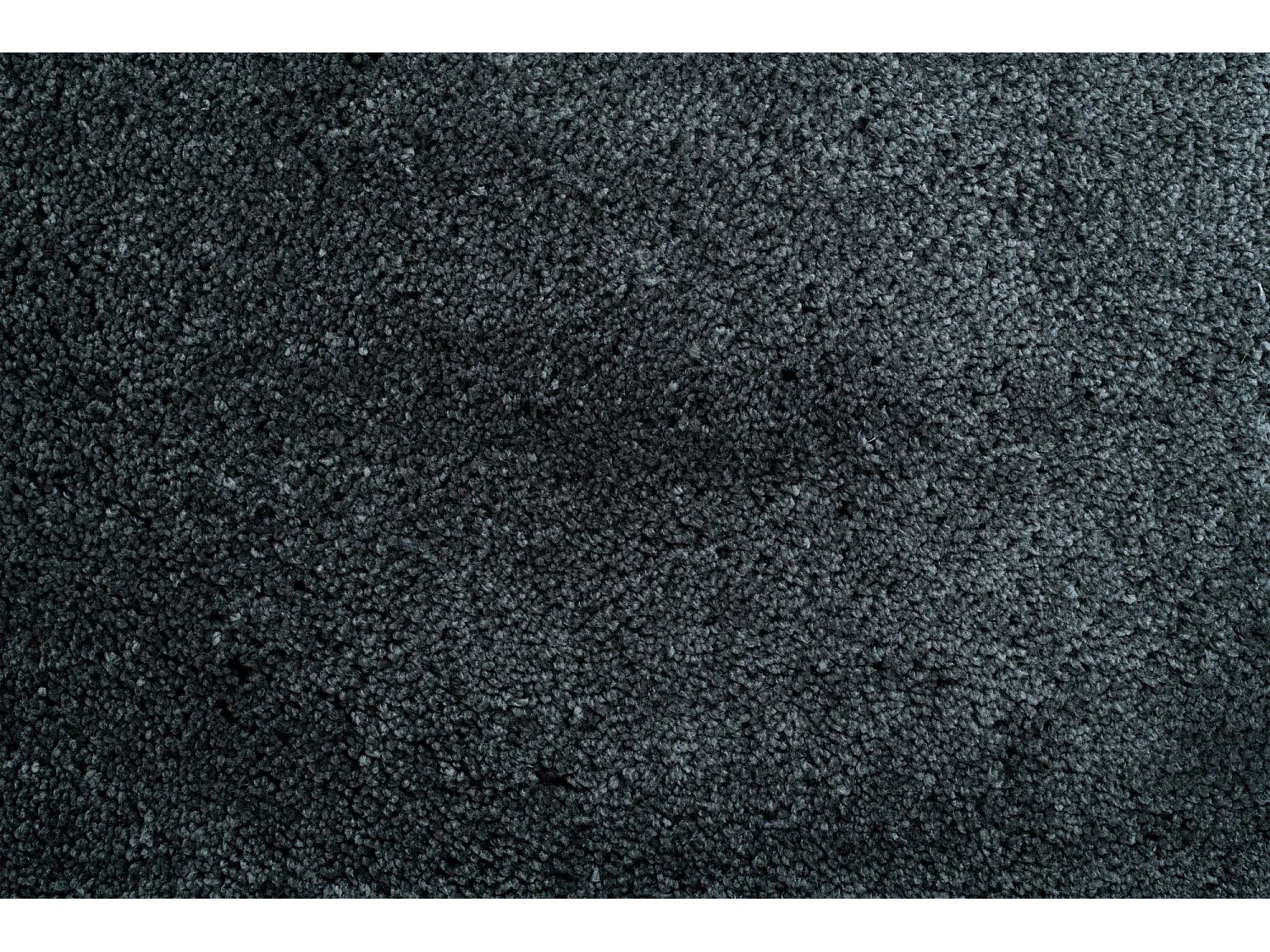 Alfombra Shaggy tejida a mano 140x140 cm Antracita Cozy