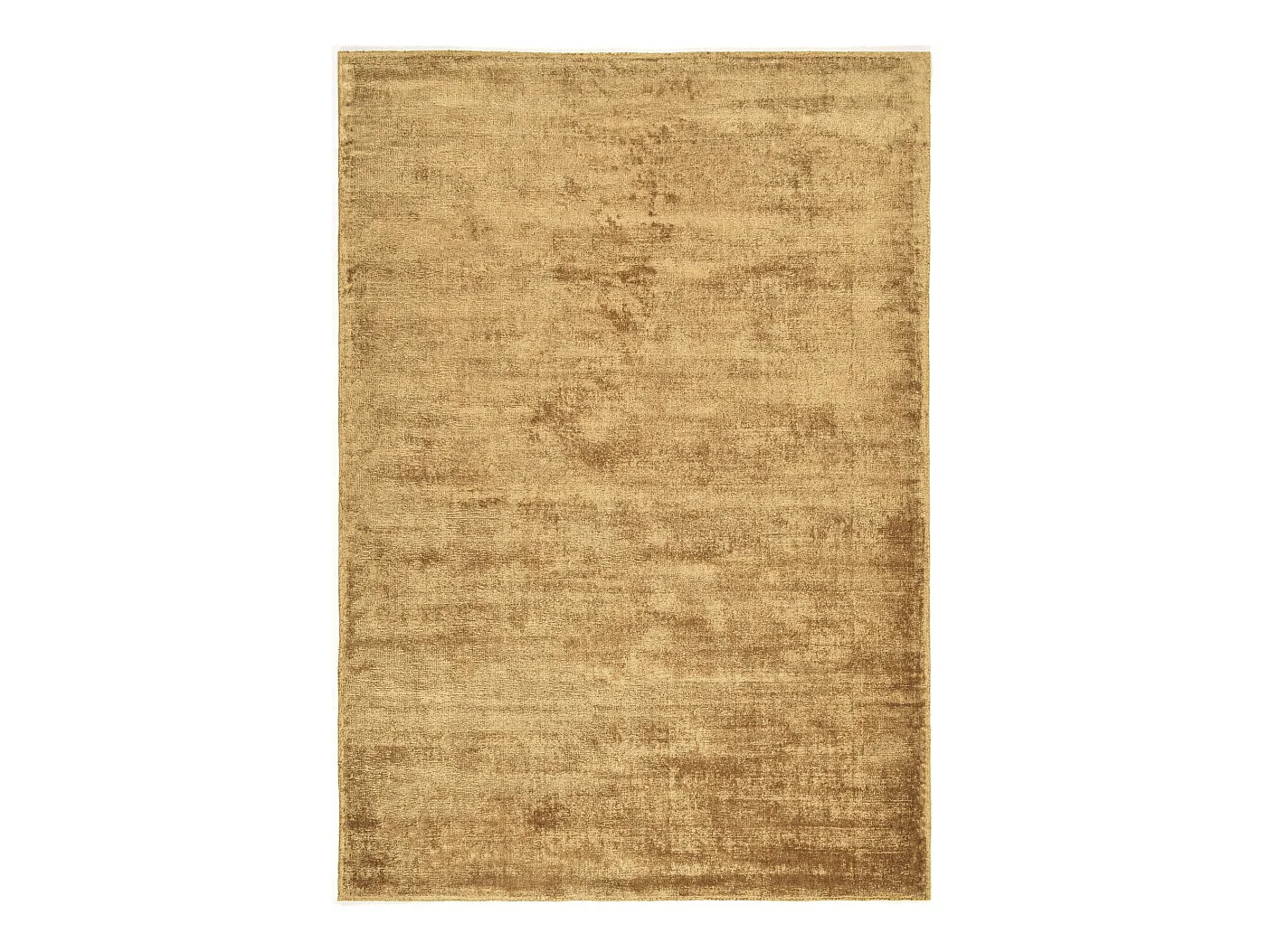 Handgewebter Viskoseteppich 160x230 cm Camel Shine