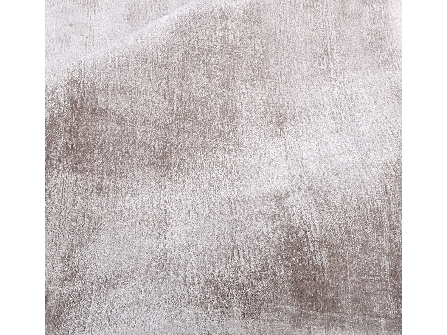 Handgeweven viscose tapijt 300x400 cm lichtbruin Shine