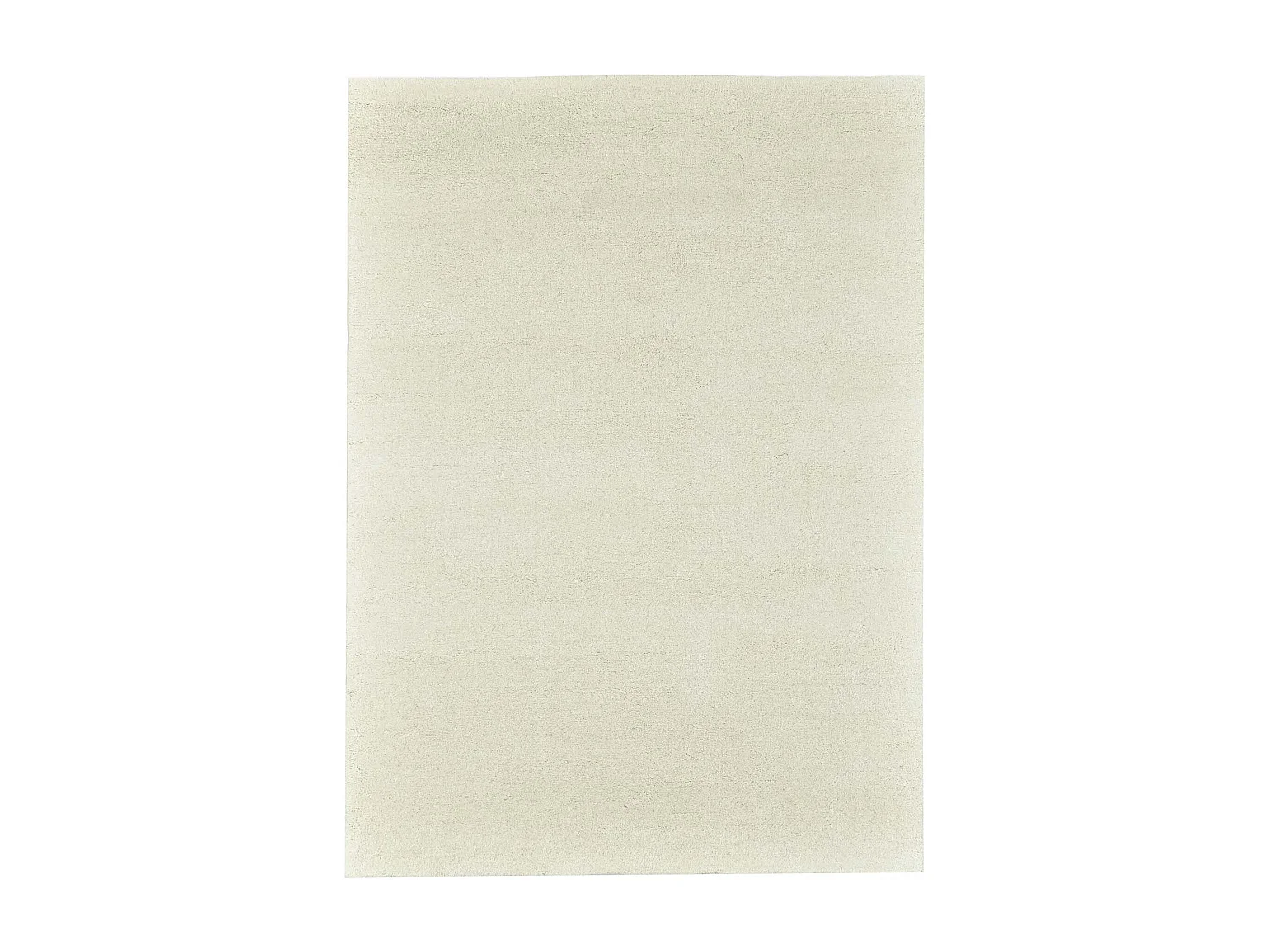 Tapis berbère noué à la main en laine 70x140 cm blanc Imaba Super