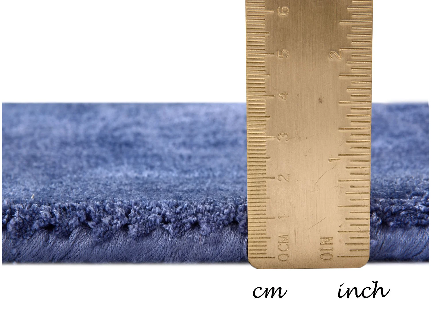 Tapis en viscose tissé à la main 250x300 cm bleu Shine