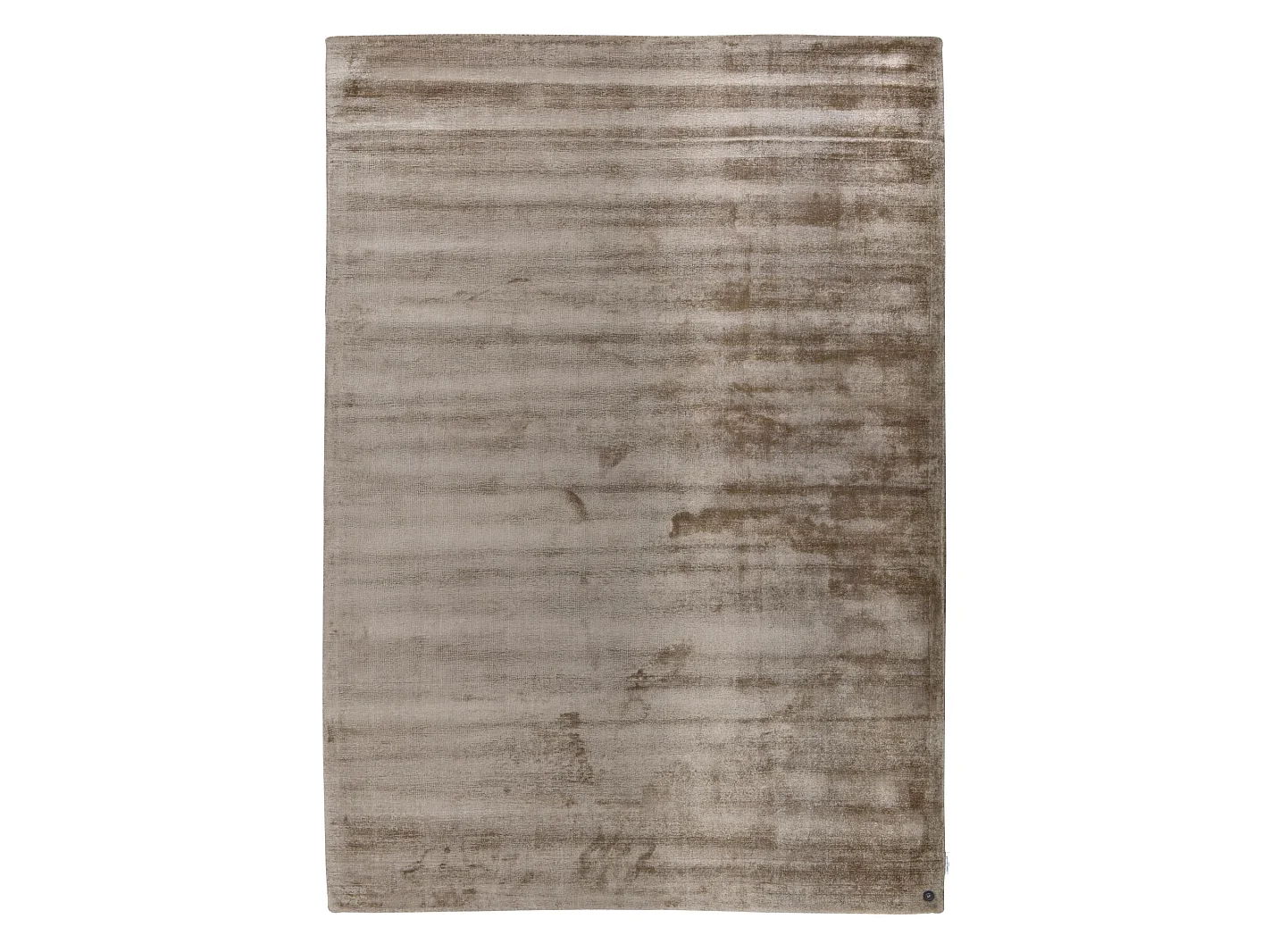 Tapis en viscose tissé à la main 50x80 cm beige Shine