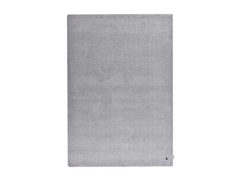 Tapis Shaggy tufté à la main 140x200 cm gris Cozy