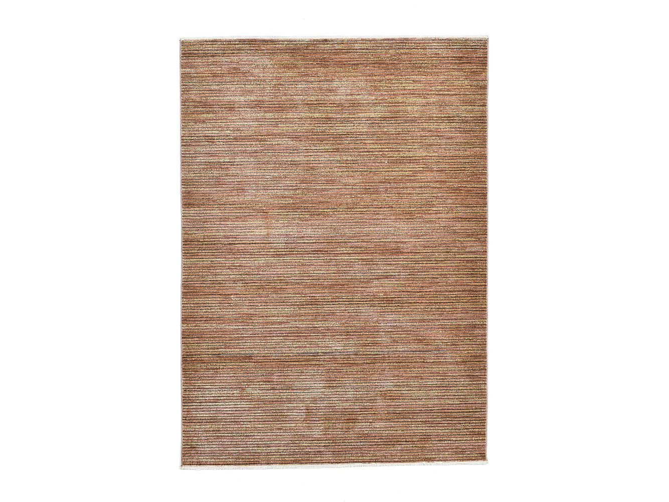 Tappeto a trama piatta con effetto corto 40x60 cm ruggine Corduletta