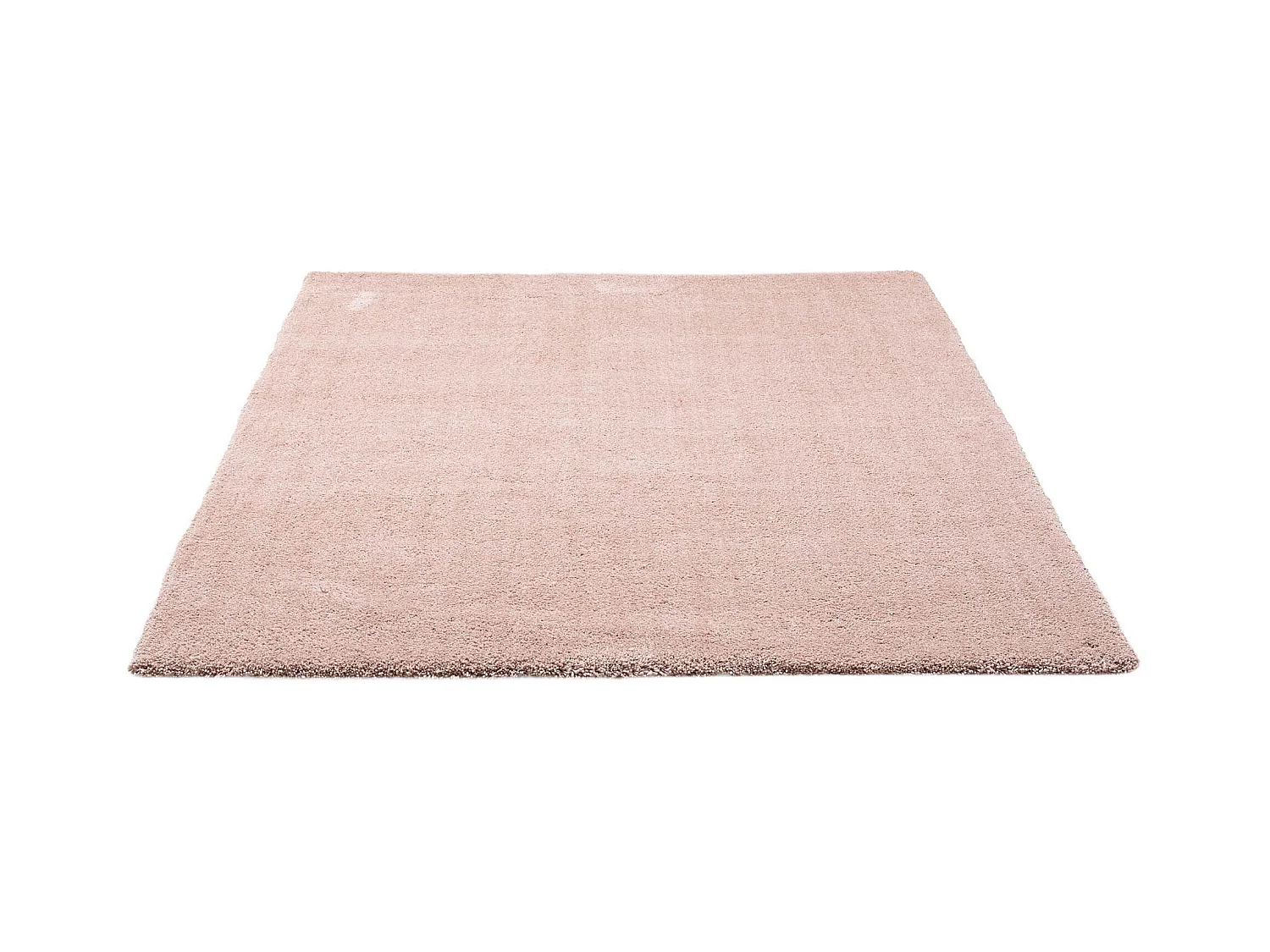 Handgetufteter Shaggyteppich 50x80 cm Beige Cozy