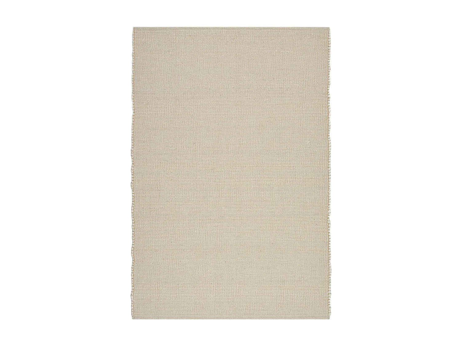 Tappeto in lana tessuto a mano reversibile 90x160 cm bianco naturale Alm-Glück