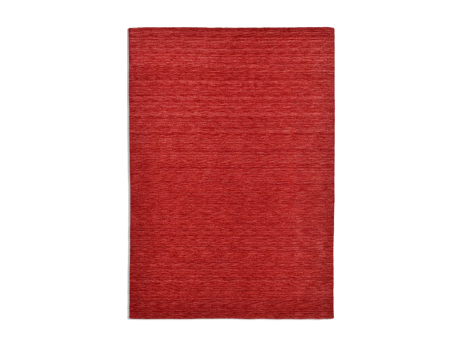 Tapis UNI tissé à la main  60x90 cm rouge Holi