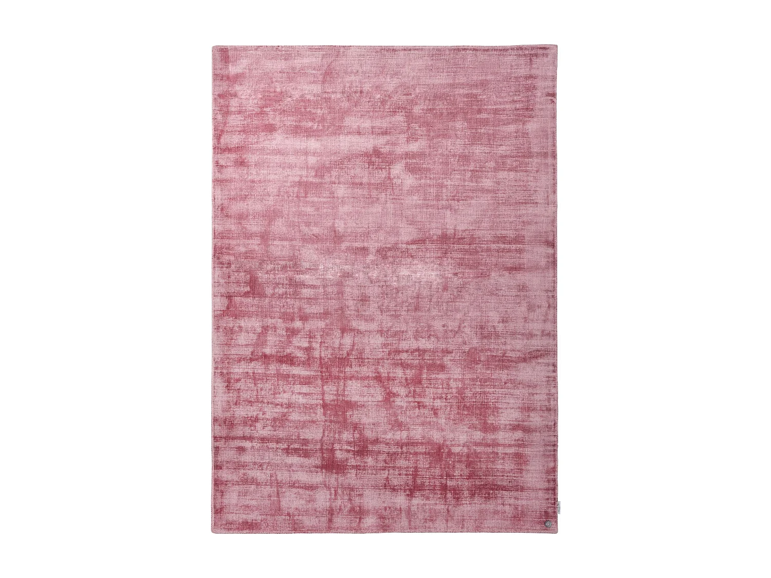 Handgeweven viscose tapijt 140x200 cm roze Shine