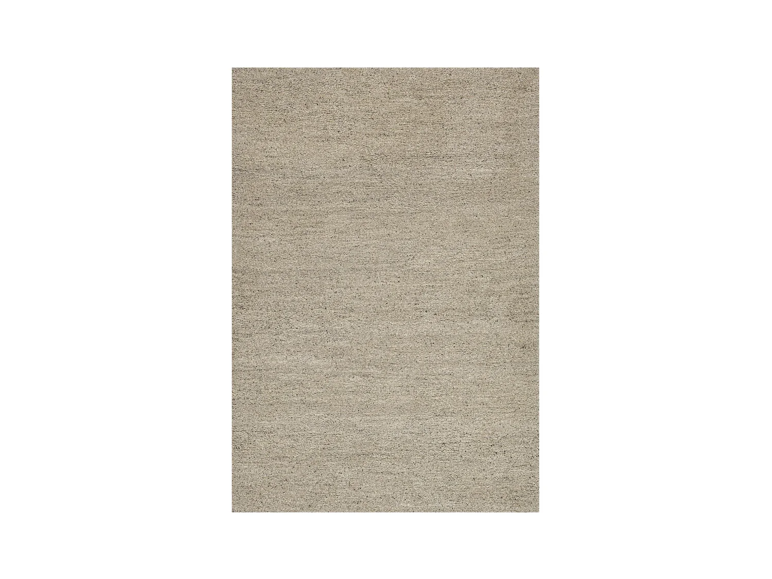Tapis berbère noué à la main en laine  90x160 cm sable Taza Royal