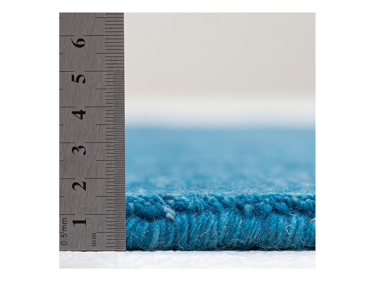 Tapis UNI tissé à la main  60x90 cm bleu Holi