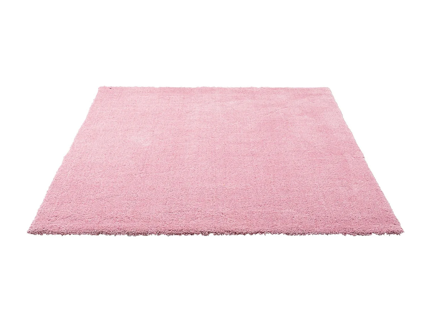 Tapis Shaggy tufté à la main 50x80 cm rose Cozy