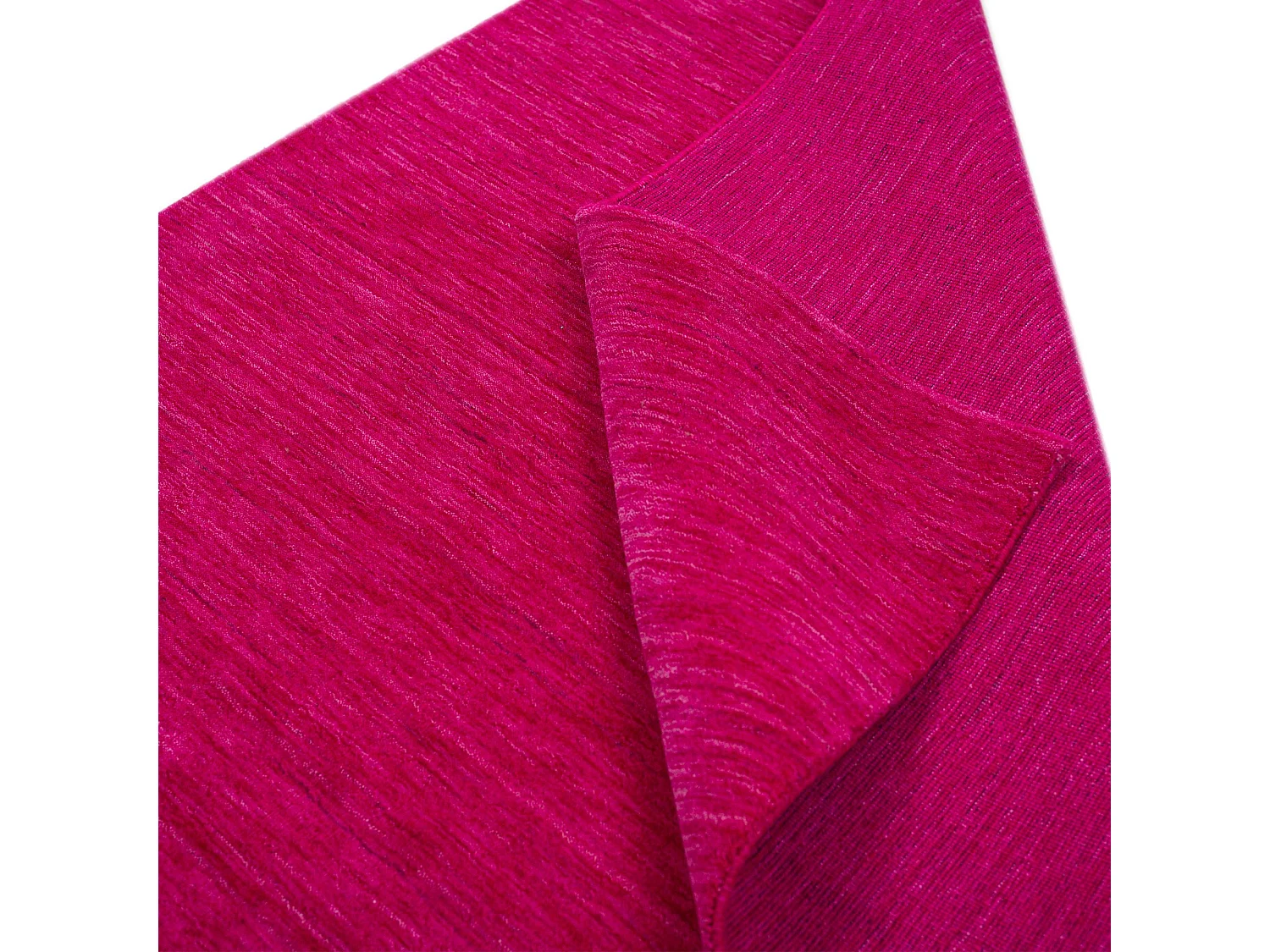 Handgewebter UNI Teppich 140x200 cm Pink Holi