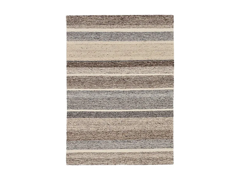 Handgeweven wollen tapijt 250x350 cm beige multi Ehrwald