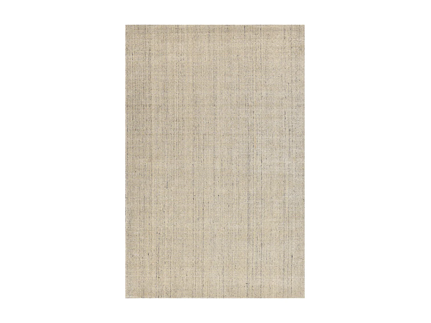 Alfombra UNI a rayas de viscosa y lana 70x140 cm Beige Venus