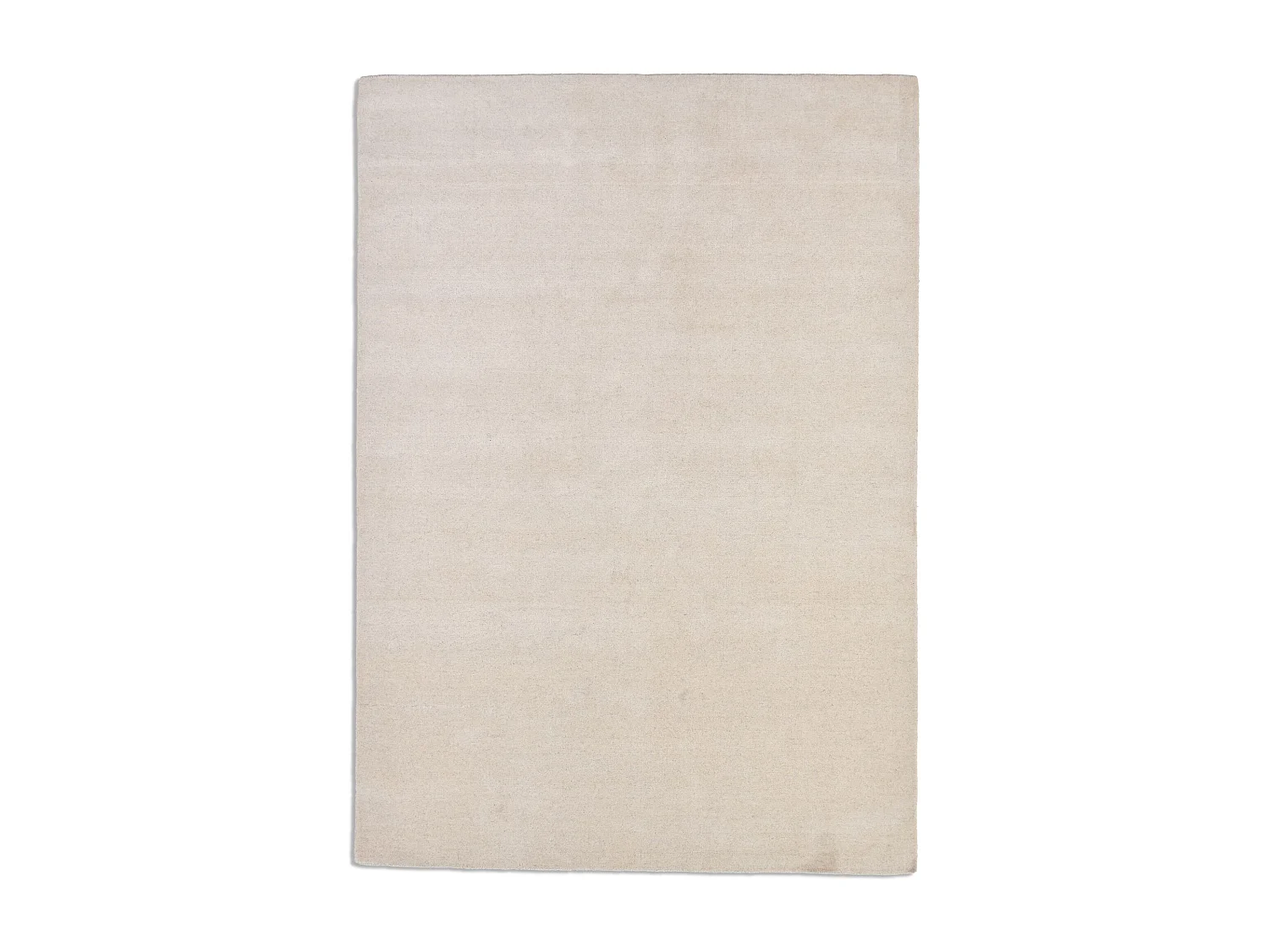 Tapis UNI tissé à la main  90x160 cm crème Holi
