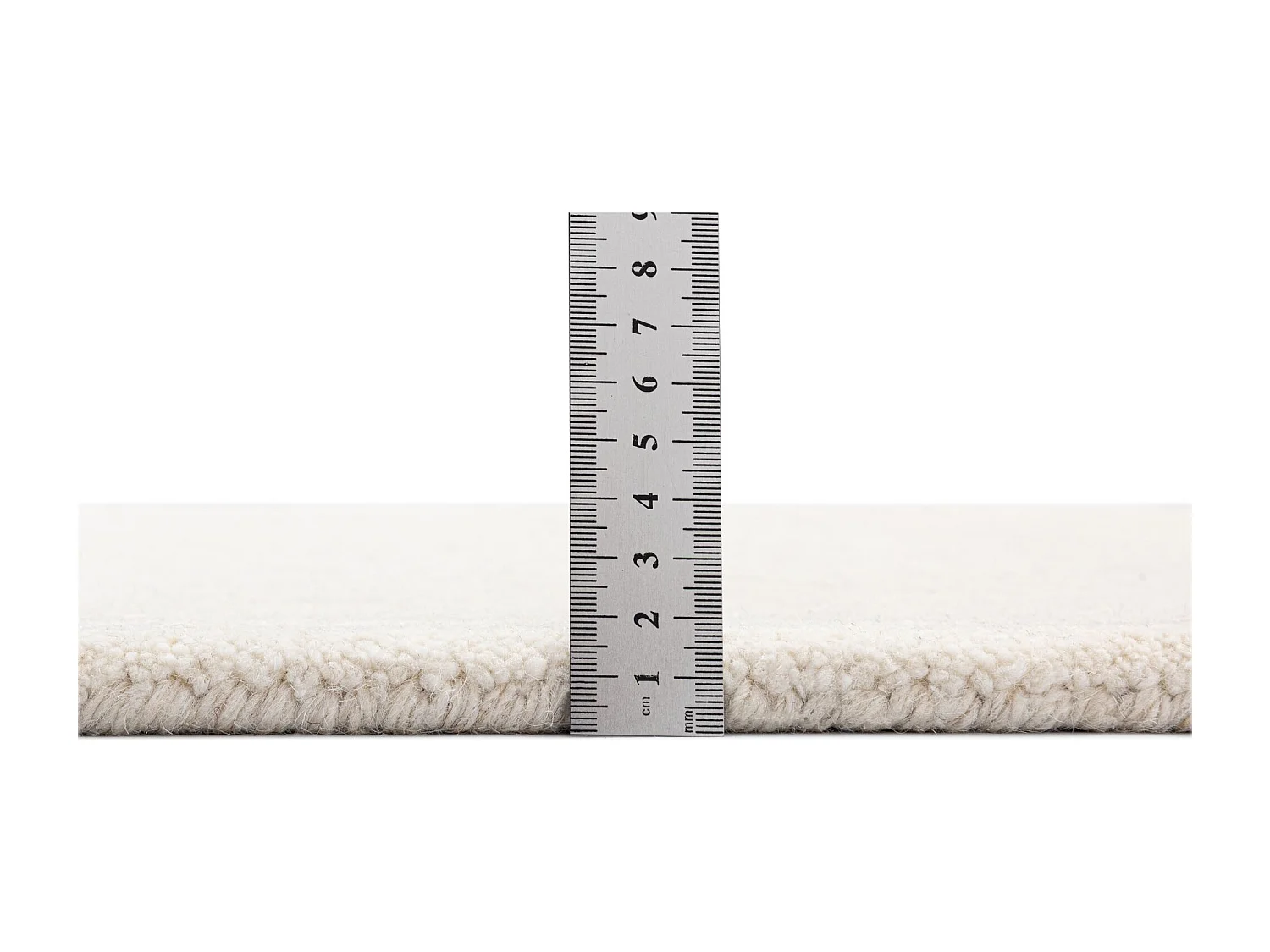 Tapis en laine tufté à la main, style berbère 90x160 cm natural blanc Royal Berber