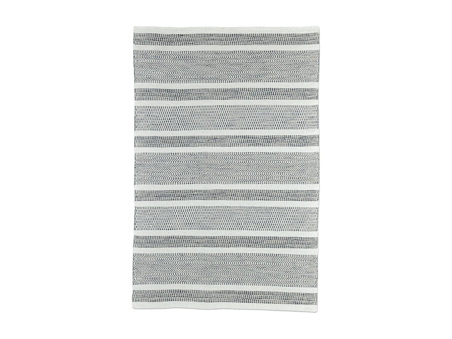 Tapis en laine de style scandinave 80x150 cm natural gris Trondheim