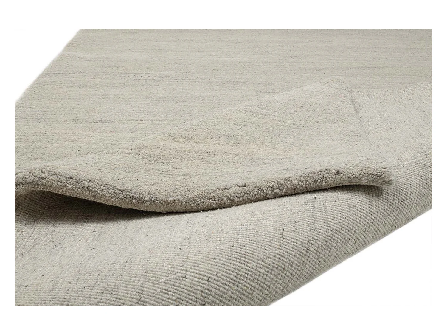 Handgeknüpfter Berberteppich aus Wolle 170x240 cm Sand Maloronga