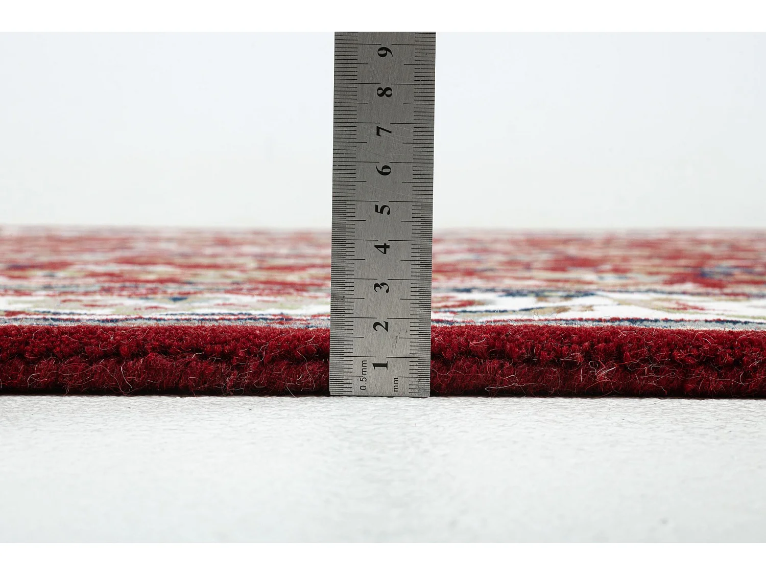 Tapete oriental tufado à mão em lã  70x140 cm vermelho Royal Orient