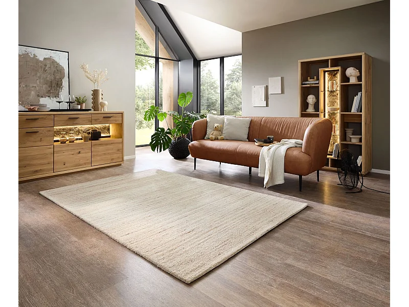 Tapis en laine tufté à la main, style berbère 160x230 cm mélange Royal Berber