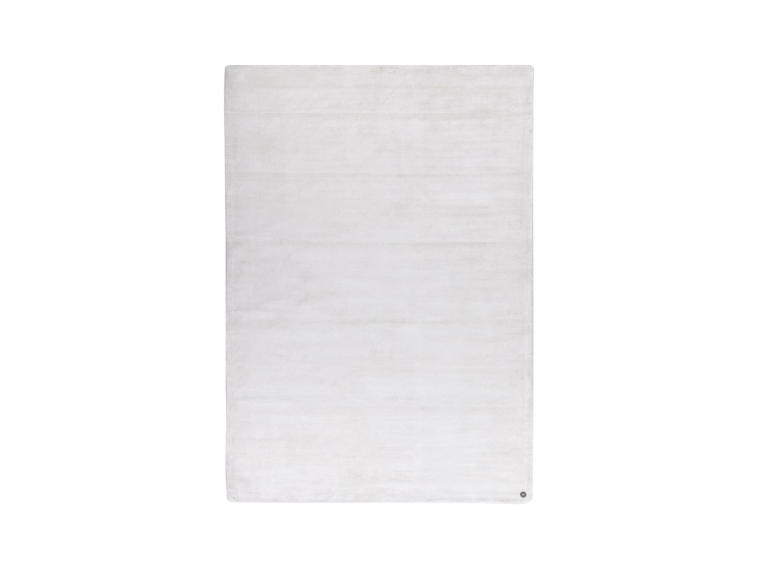 Handgewebter Viskoseteppich 250x300 cm Weiß Shine