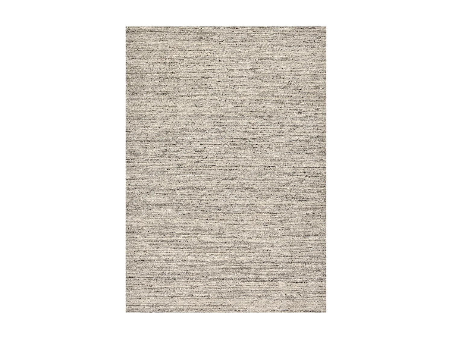 Tapis en laine UNI tissé à la main 140x200 cm gris Pure