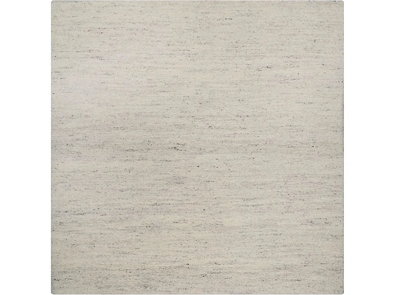 Tapis berbère noué à la main en laine 250x250 cm sable Imaba Super