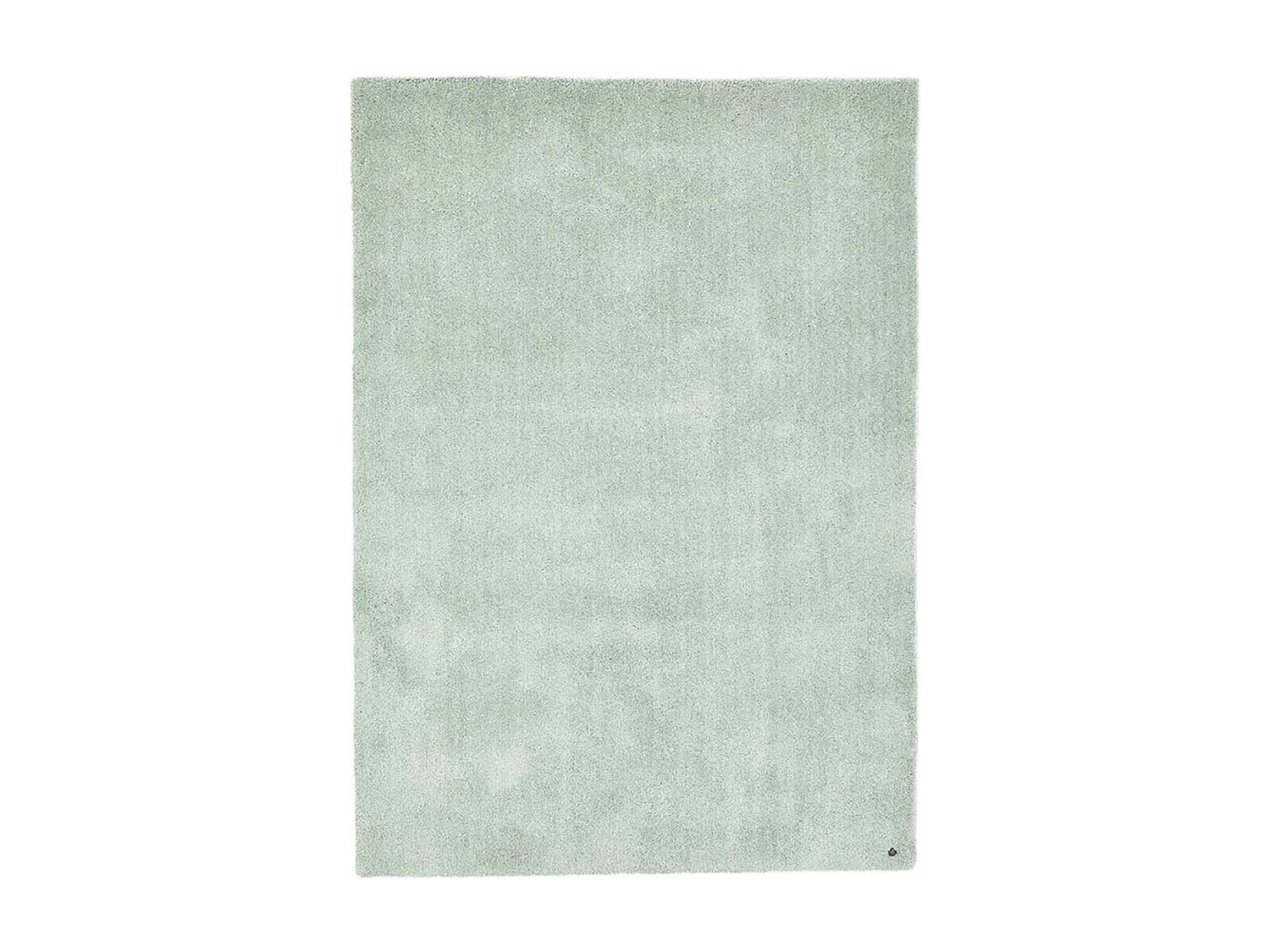 Alfombra Shaggy tejida a mano 50x80 cm Menta Cozy