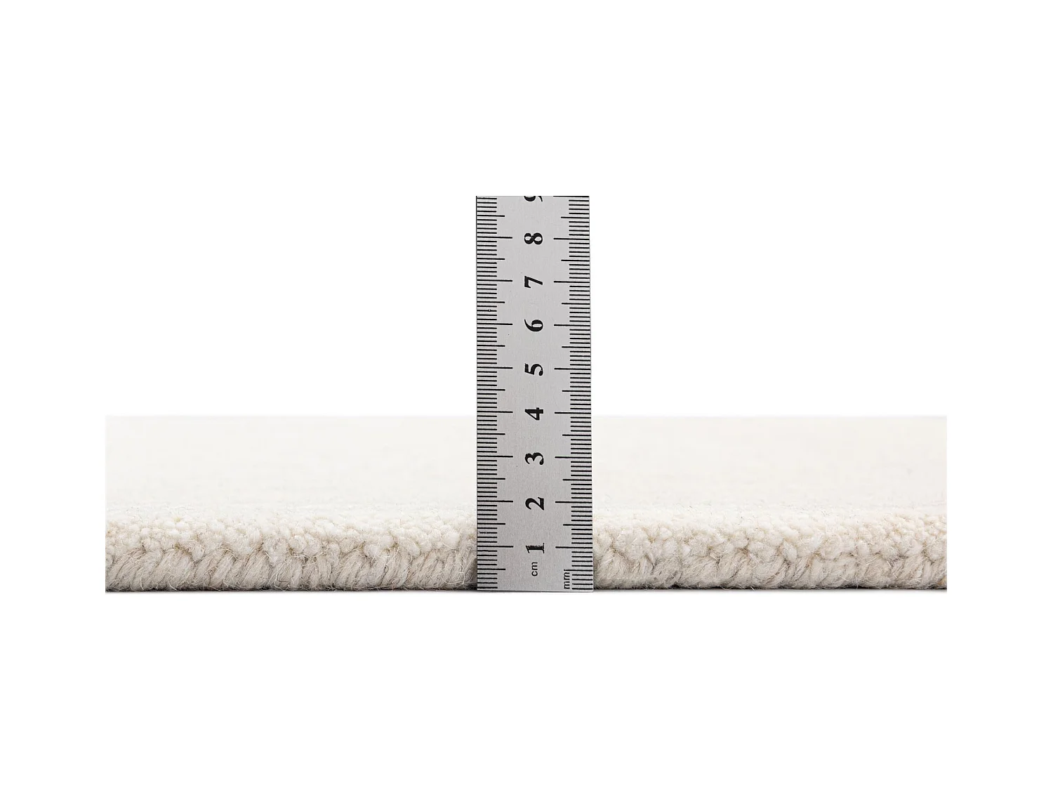 Tapis en laine tufté à la main, style berbère 190x290 cm natural blanc Royal Berber