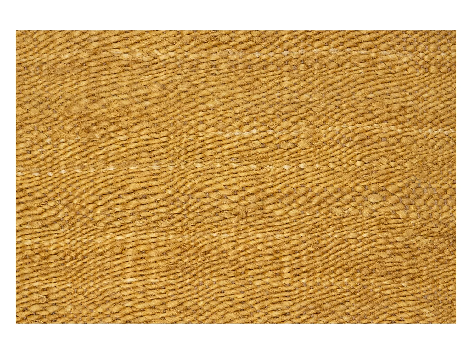 Handgearbeiteter Juteteppich 130x190 cm Gold Forest
