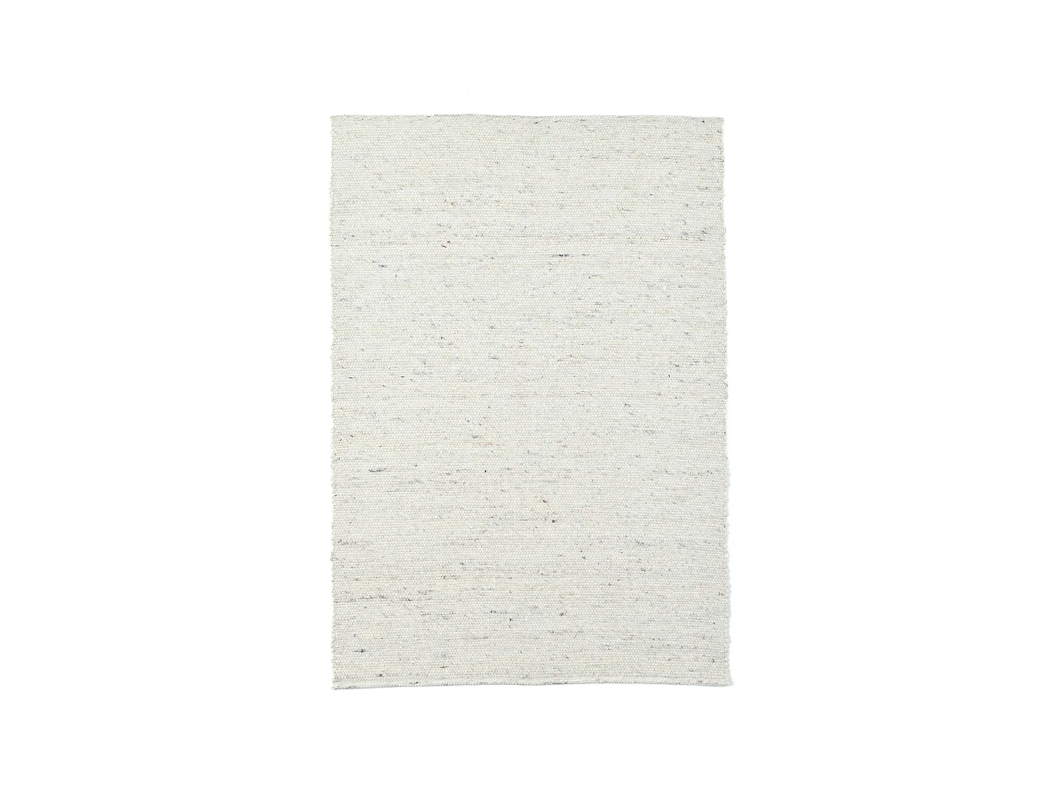 Wollteppich handgewebt wendbar 140x200 cm Natur Alm-Glück