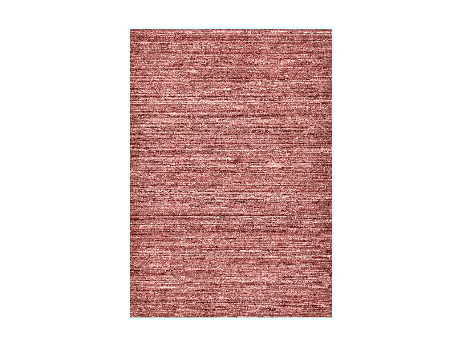 Tapis en laine UNI tissé à la main 250x350 cm rouge Pure