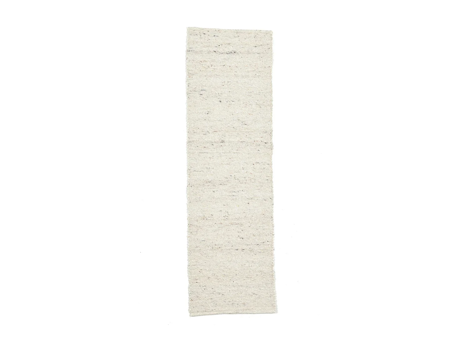 Tapis en laine tissé à la main réversible 70x240 cm natural Alm-Glück