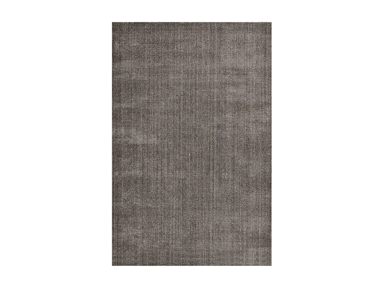 Tapis UNI rayé en viscose et laine 120x180 cm anthracite Venus