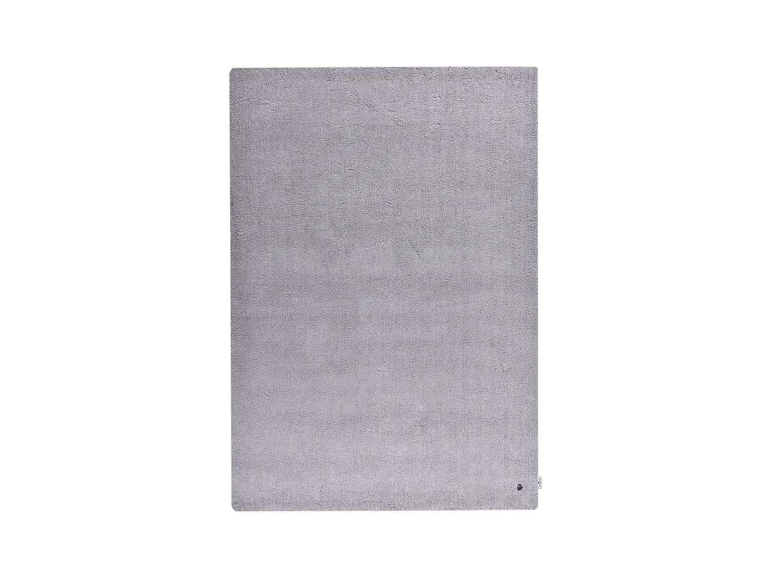 Handgetufteter Shaggyteppich 65x135 cm Grau Cozy