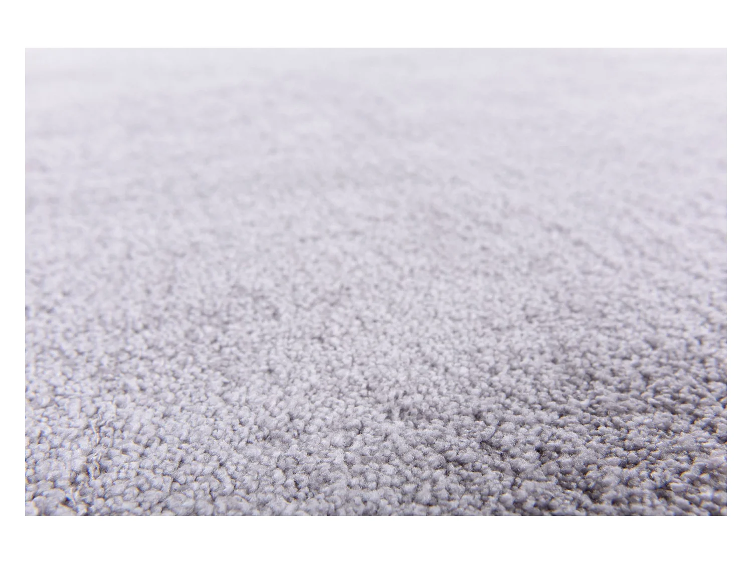 Handgetufteter Shaggyteppich 65x135 cm Grau Cozy