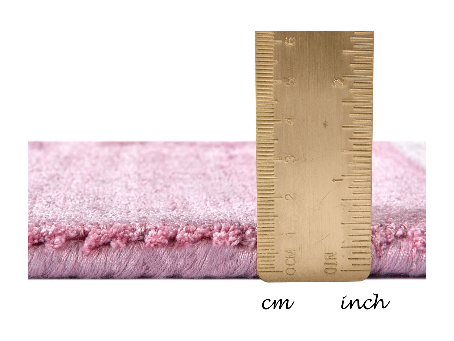 Handgewebter Viskoseteppich 300x400 cm Rose Shine