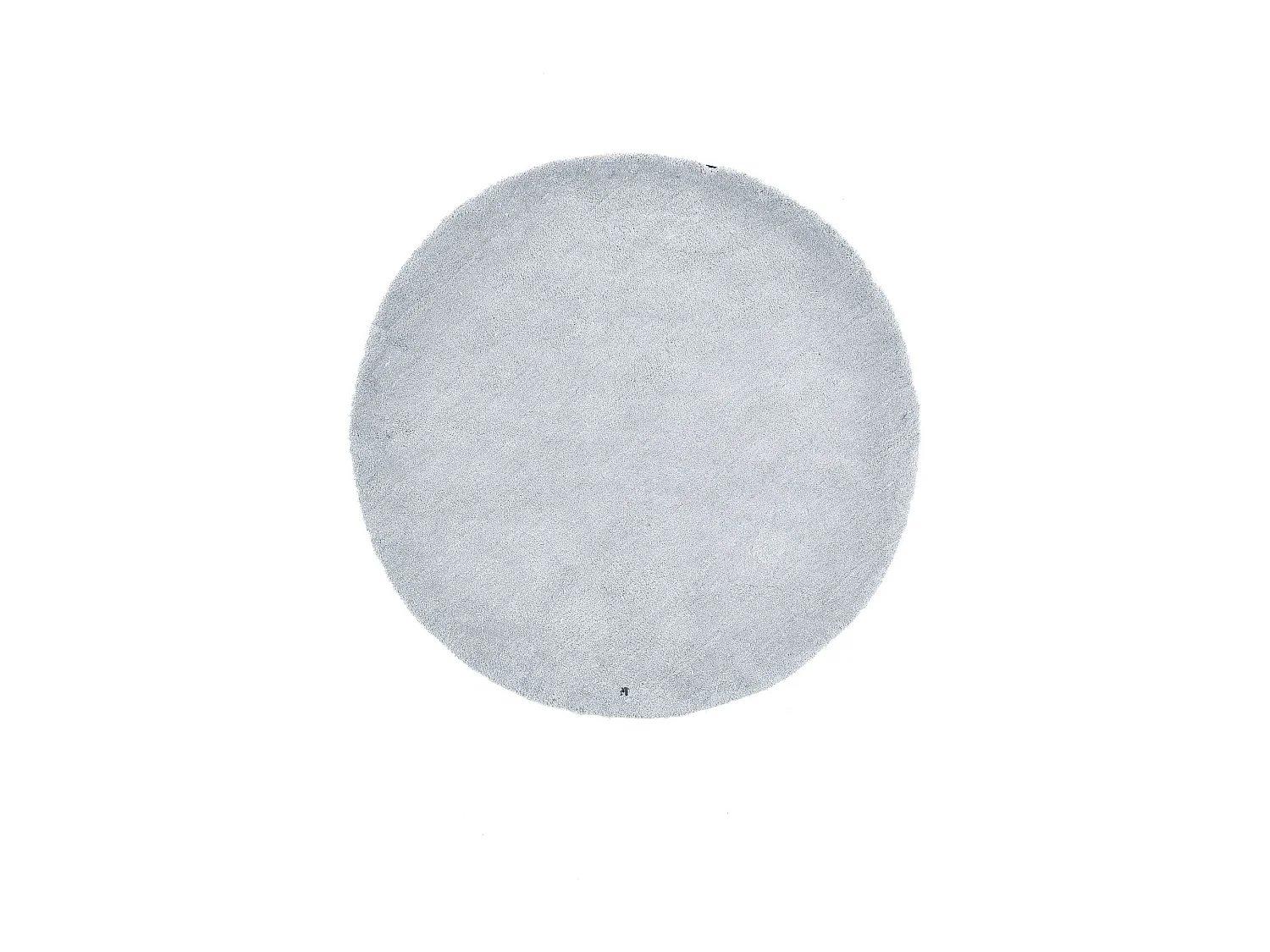 Tapis Shaggy tufté à la main 100x100 cm gris Cozy