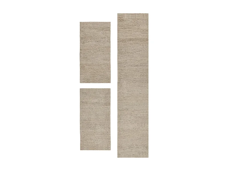 Tapete berbere feito à mão em lã  70x620 cm areia Taza Royal