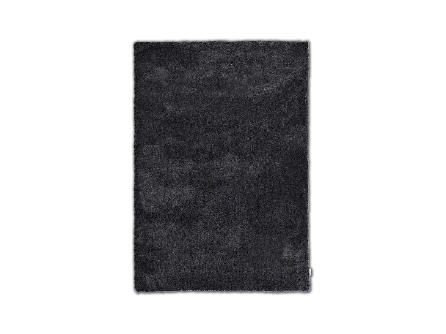 Tapis Shaggy tufté à la main 50x80 cm anthracite Cozy