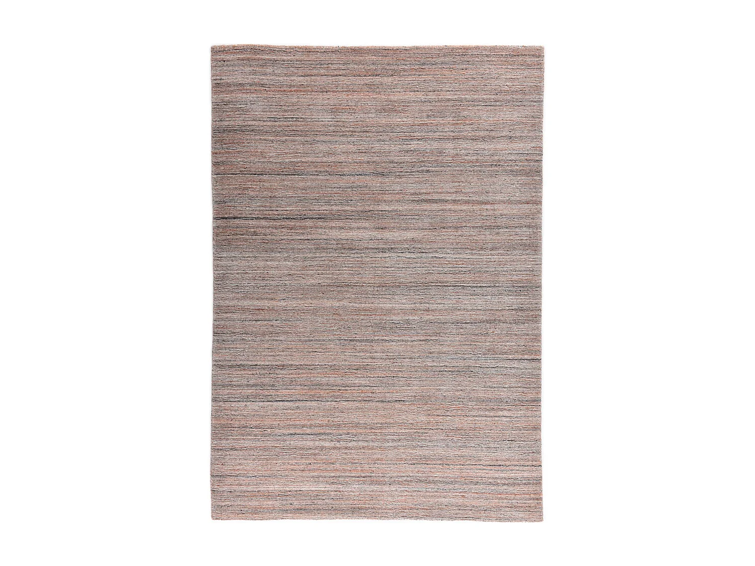 Tapis tissé à la main en laine et viscose 170x240 cm rose Sandiego