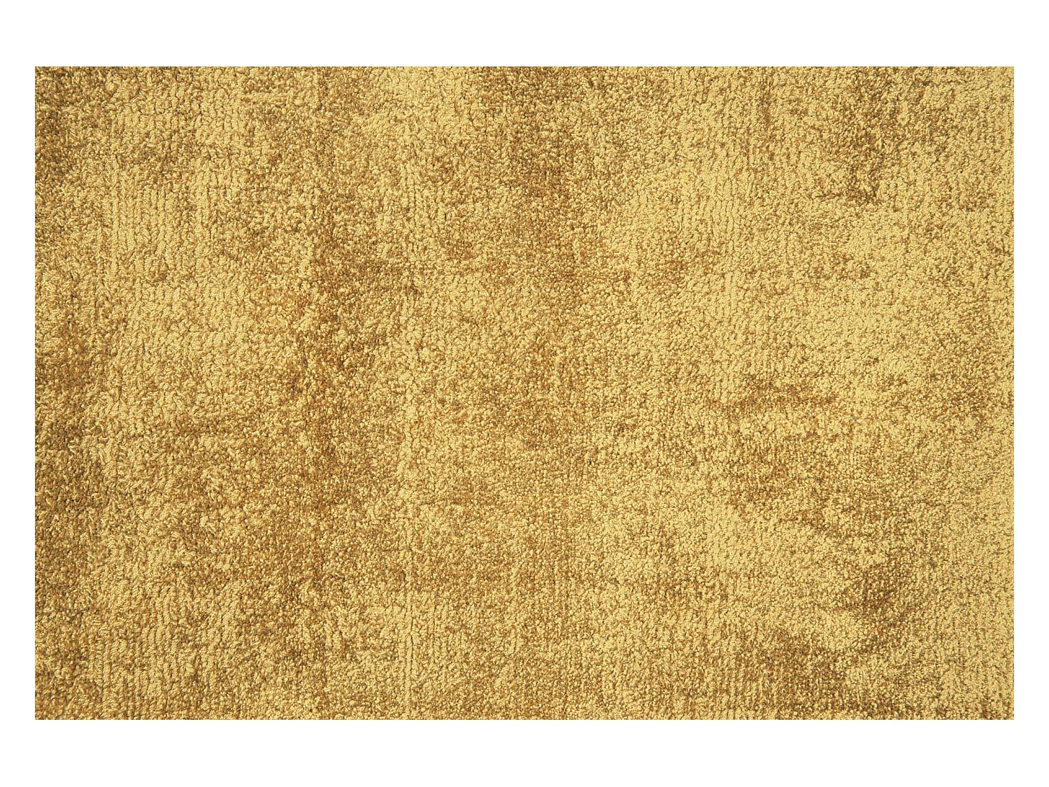 Handgewebter Viskoseteppich 65x135 cm Camel Shine