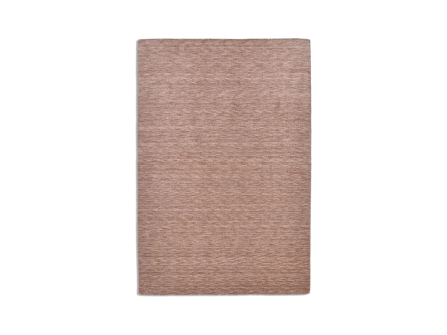Handgewebter UNI Teppich 140x200 cm Beige Holi